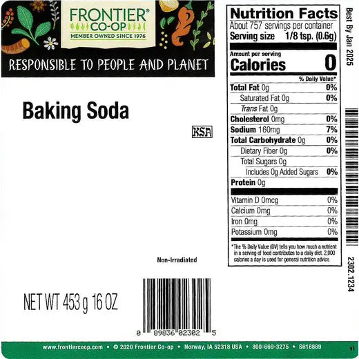 Frontier Co-op Baking Soda