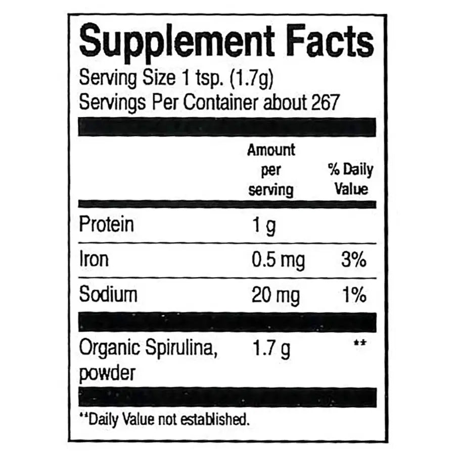 Frontier Co-op Spirulina Powder, Organic