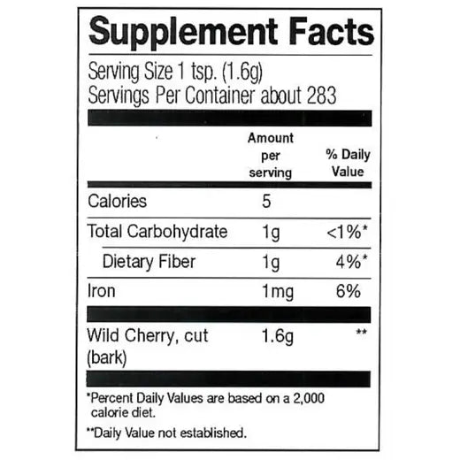 Frontier Co-op Wild Cherry Bark, Cut & Sifted